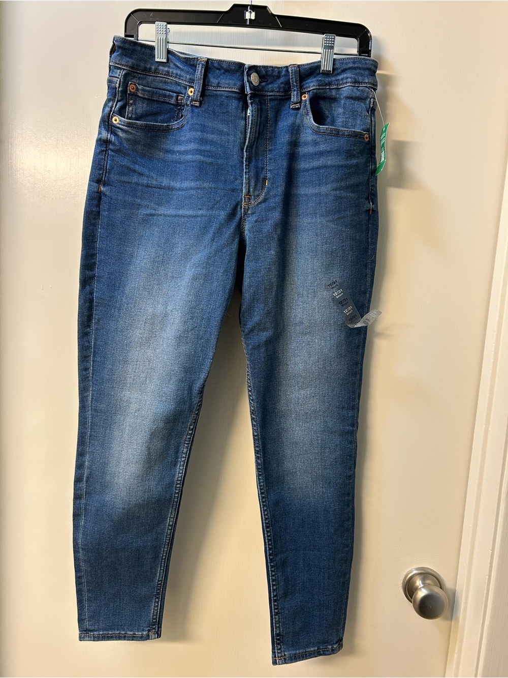 Gap Women’s Blue High Rise Slim Fit Stretch Jeans